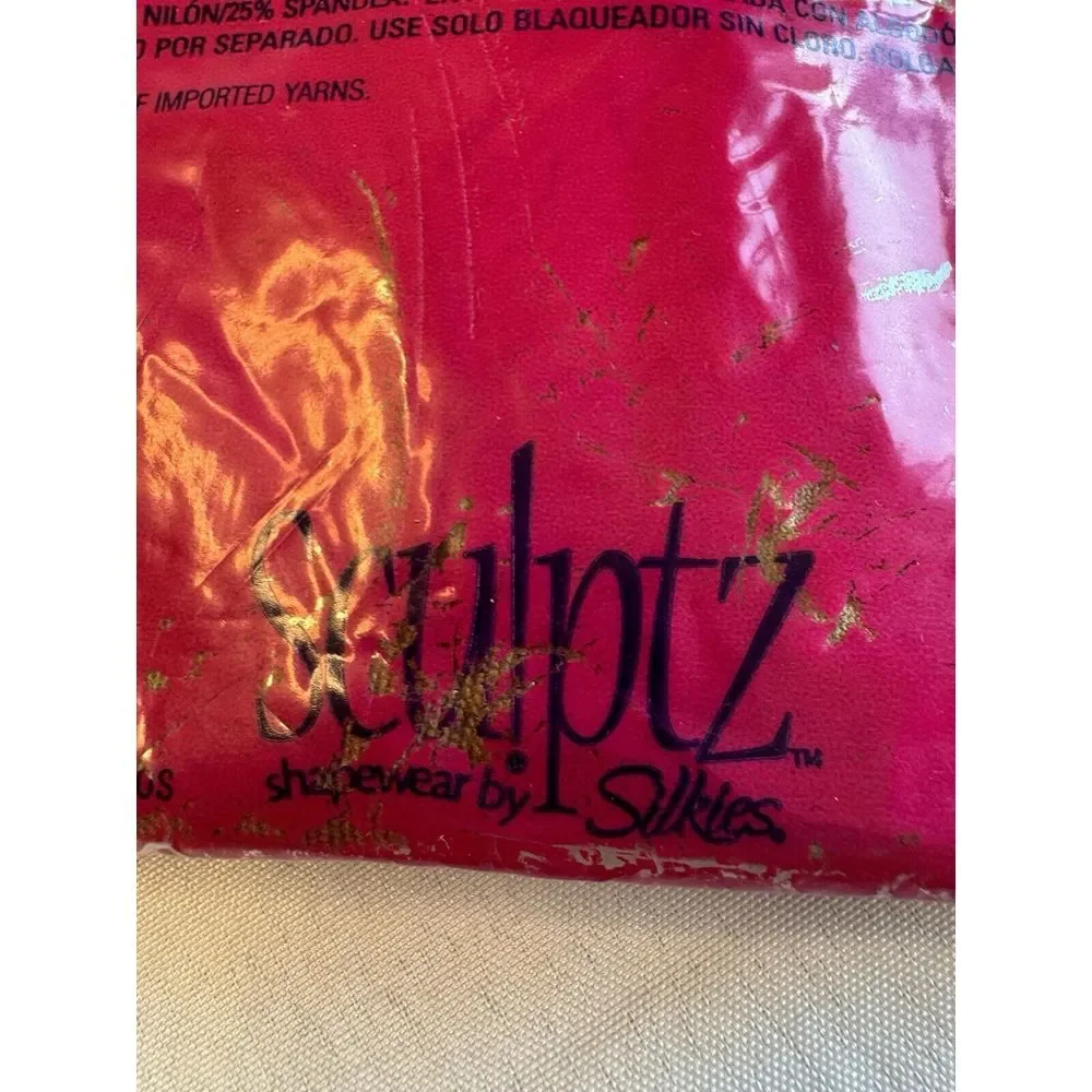 Nylon Pantyhose Lot Of Two Vintage Scuptz Silkies X-Tall‎